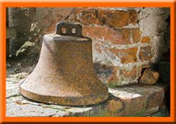 Rusty church bell